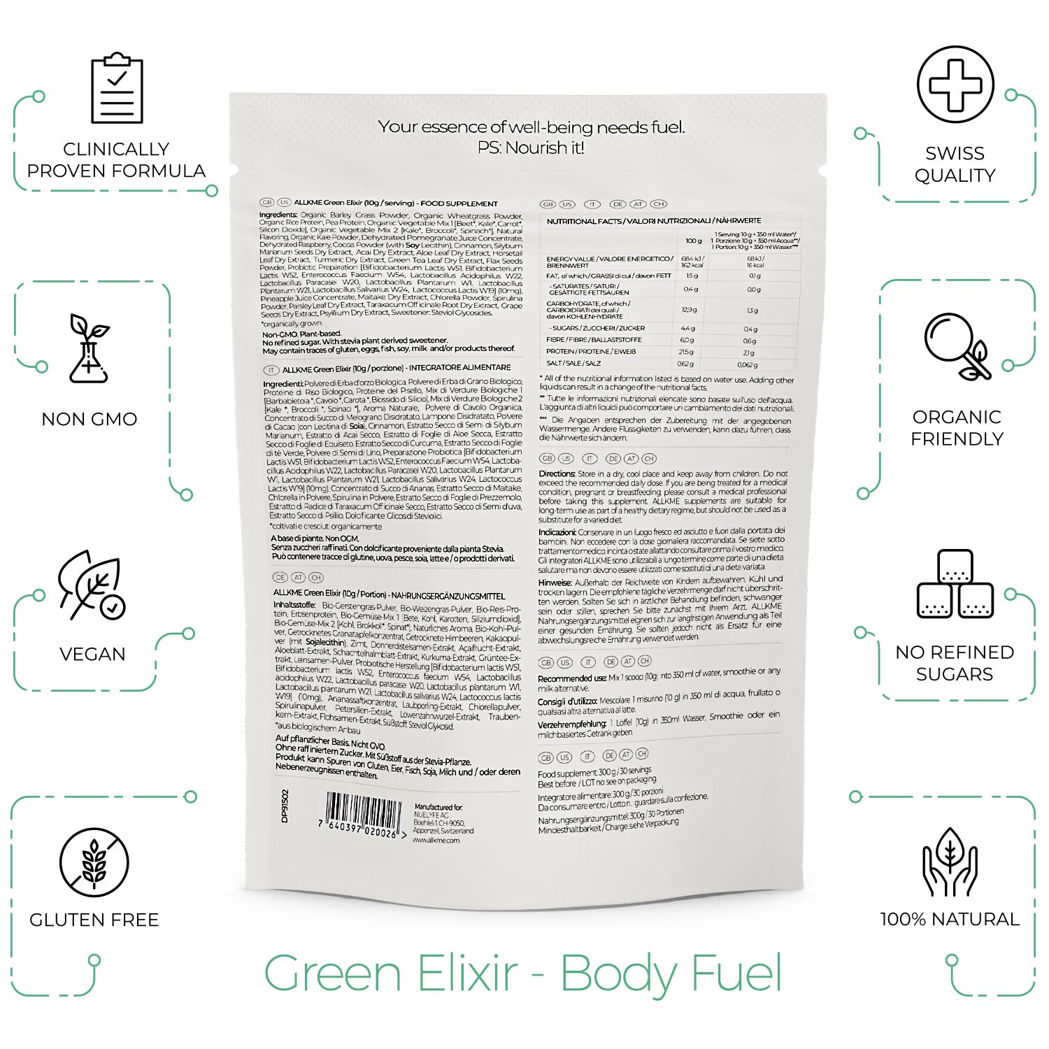 Green Elixir - Body Fuel