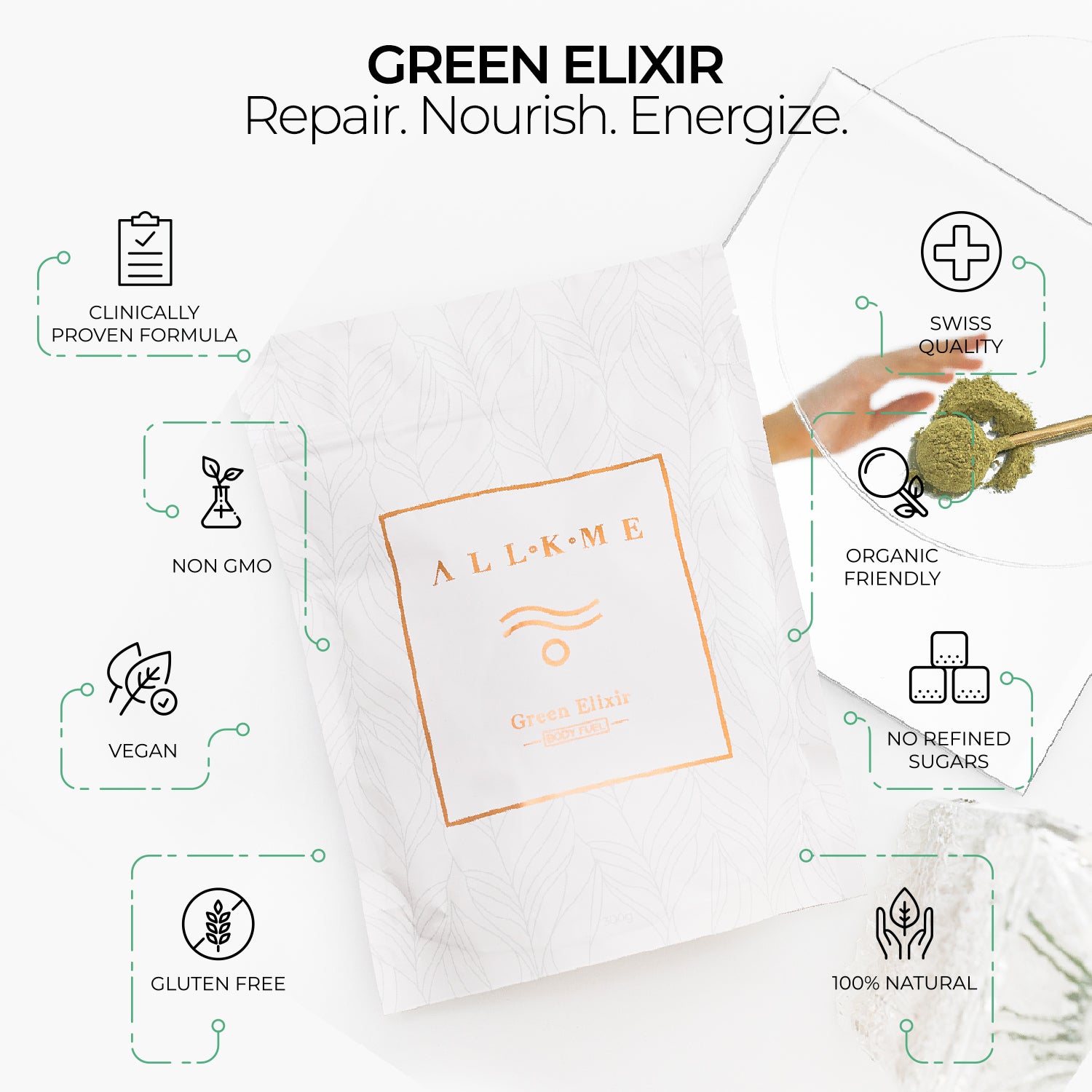 Green Elixir<br> 2 Packs